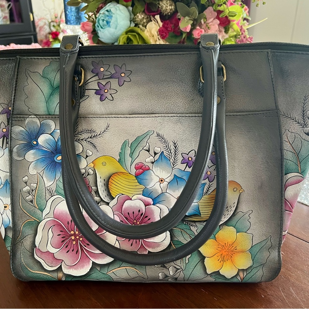 Anuschka #7066-VTG-Grey